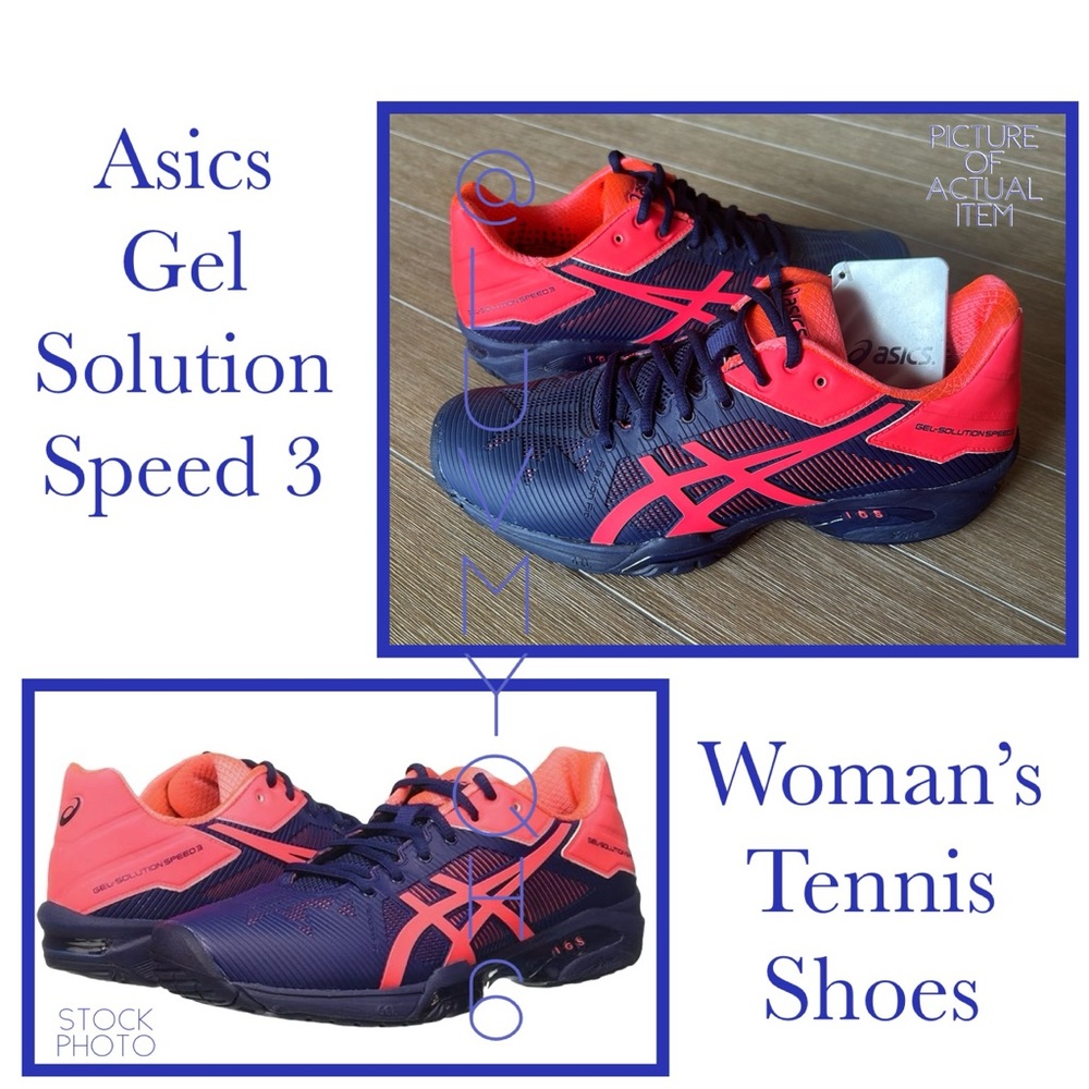 Asics Gel Solution Speed 3 Tennis Shoes